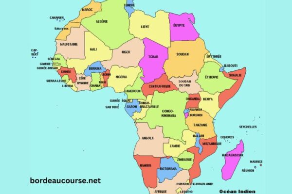 Carte DE L'afrique (1)